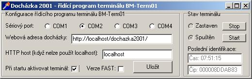 Doch�zkov� syst�m Doch�zka 3000