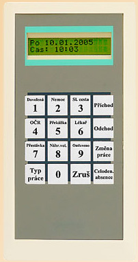 Doch�zkov� syst�m Doch�zka 3000 v termin�lu Yuno