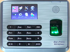 Termin�l na otisk prstu pro doch�zkov� syst�m Doch�zka 3000